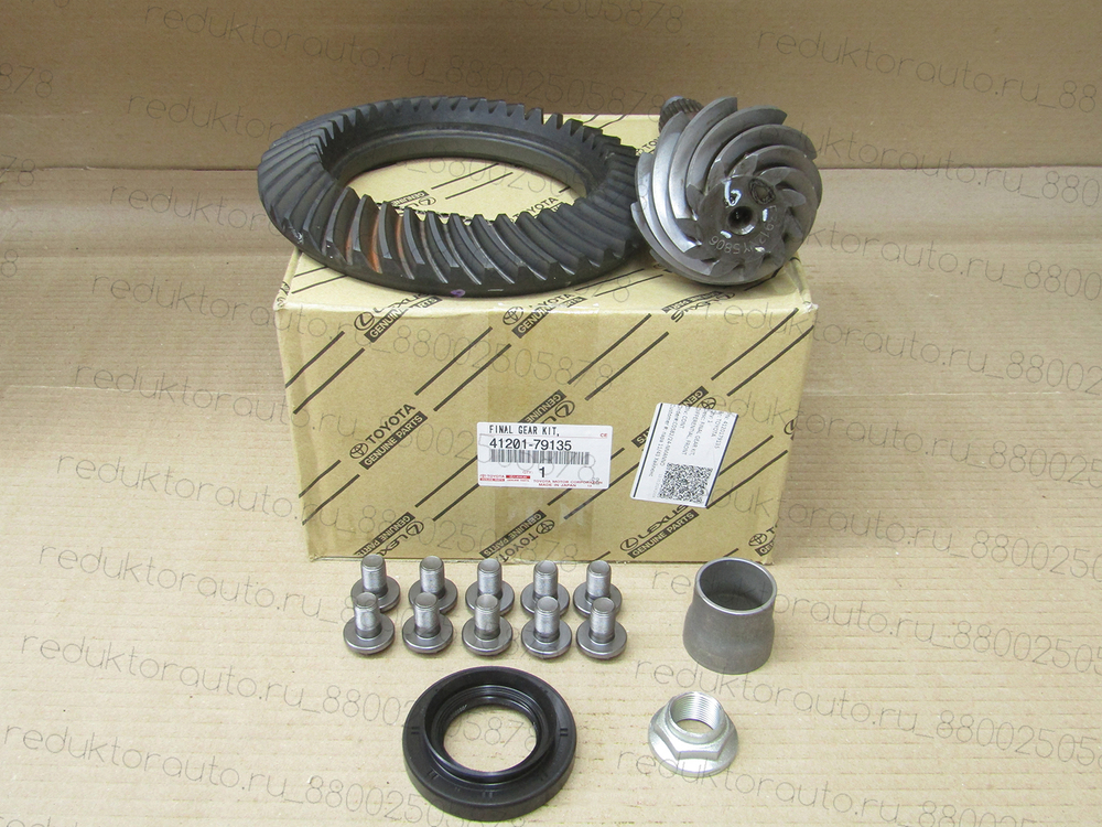 Главная пара 41/10=4,1 - переднего редуктора ТЛК 120/150/Хайлюкс Сурф 215