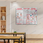 Стенд Пожарная безопасность. Охрана труда. Терроризм - угроза обществу, с карманами А4 2536