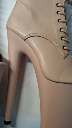 KIKO. Ботильоны тройки. Матовые. Открытые - SHDB-032-3-ekoz-mat-bei-sale36_053