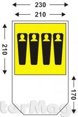 Палатка Турлан Верас 4