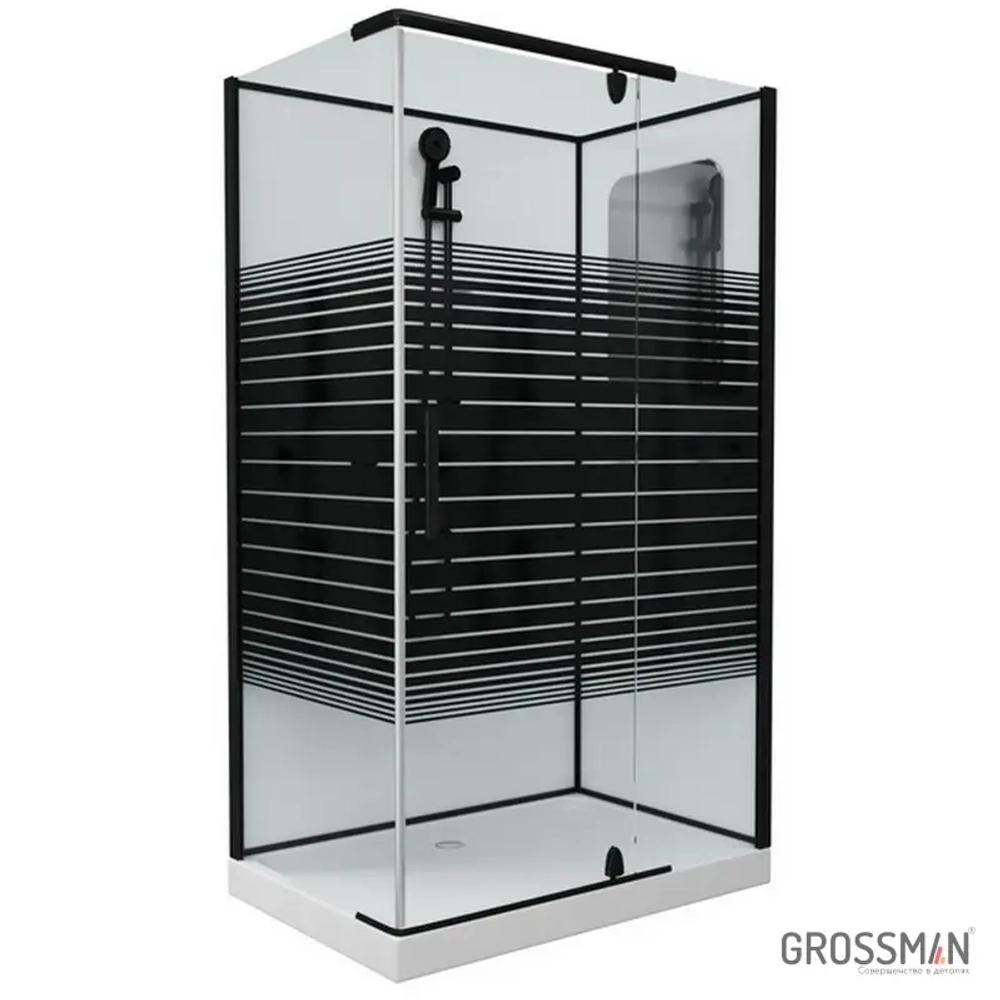 Душевая кабина Grossman Classic GR272QR (120х80х205) дверь распашная,4 места