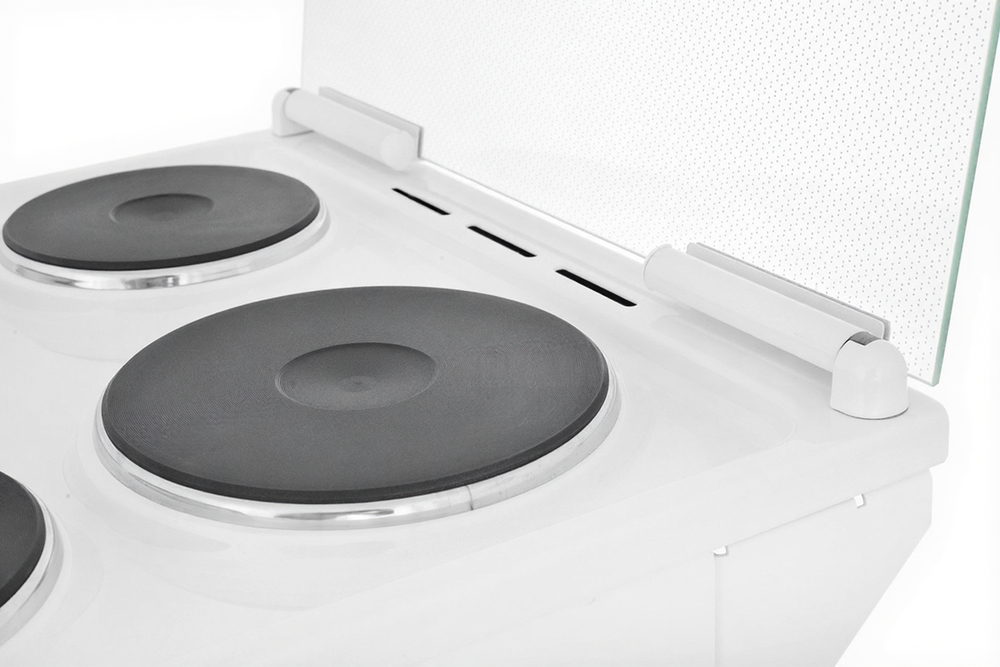 Электрическая плита DE LUXE 5004.13э кр белая