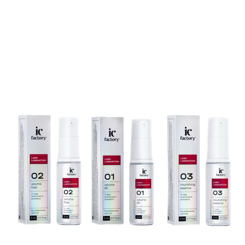 Составы для ламинирования ресниц IC FACTORY, 5 мл