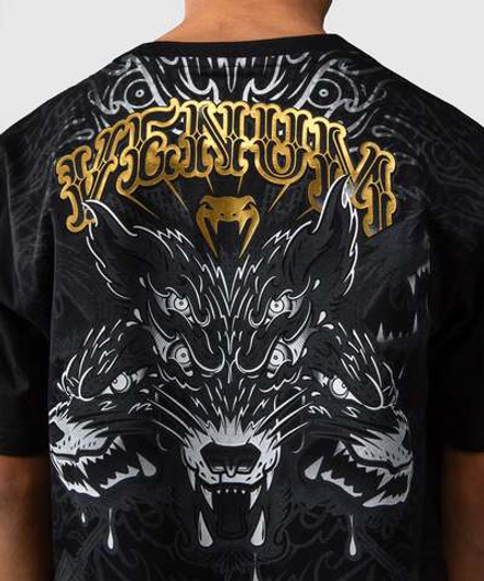 Футболка детская Venum Wolf Atak Black/Grey