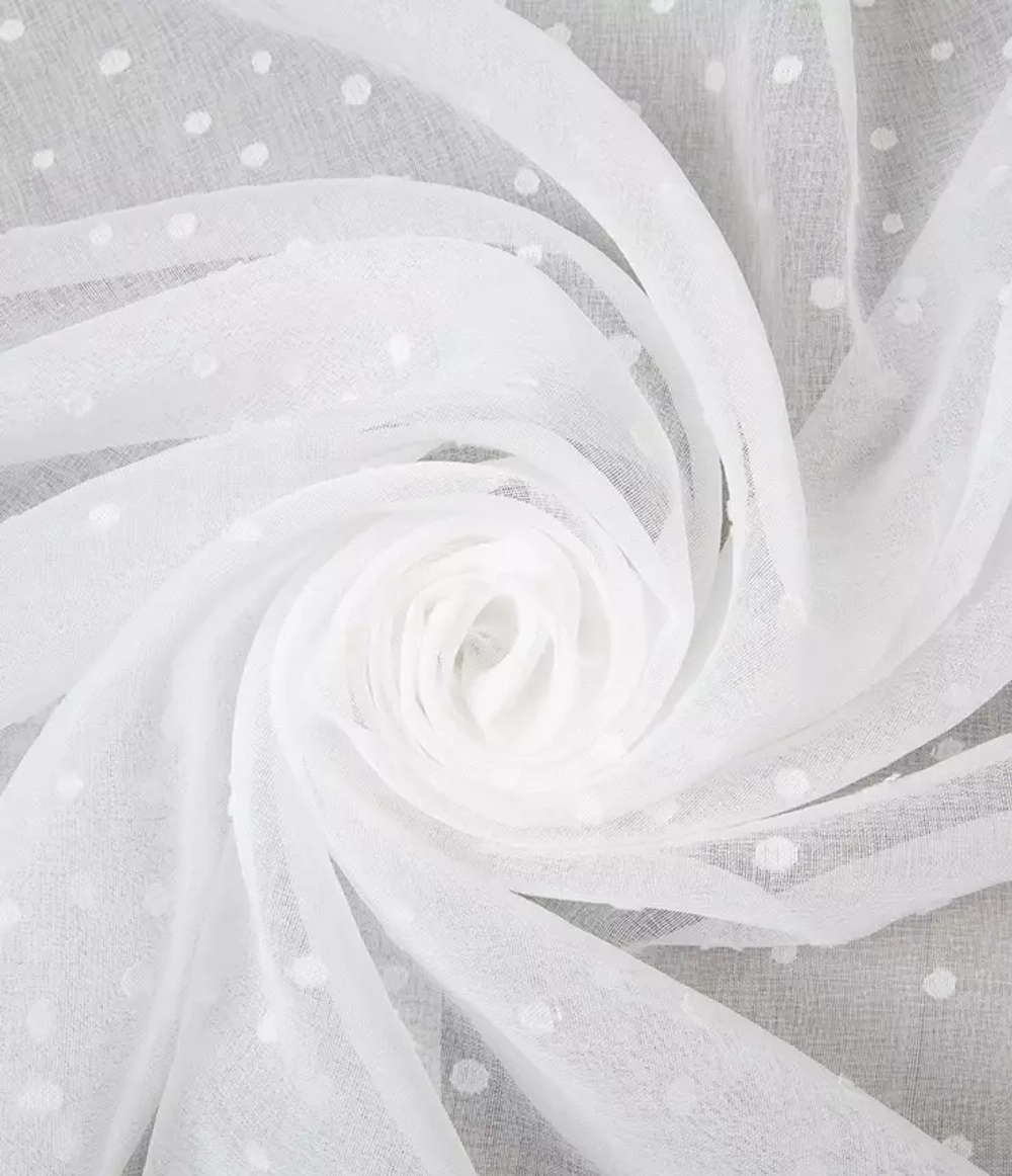 Тюль Legrand Спот Белый