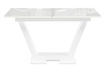 Керамический стол Woodville Иматра 140(180)х80х76 carla larkin, белый