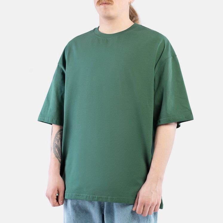 Футболка HAIDED BLANK, темно-зеленый