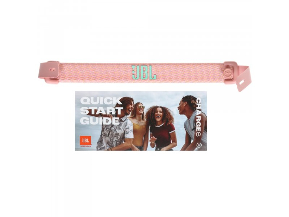 Портативная акустика JBL Charge 6 розовый [jblcharge6pink]