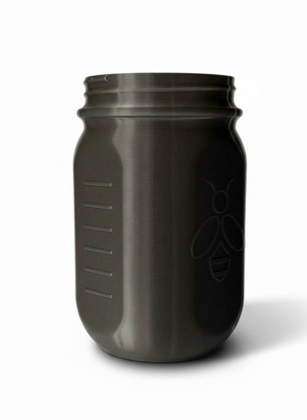 Пластик для 3D принтера PETG Мокрый асфальт 1 кг. Катушка