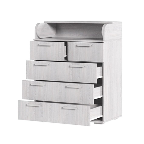 К-1 М Комод 5 ящиков и 1 полка с пеленальным столиком
