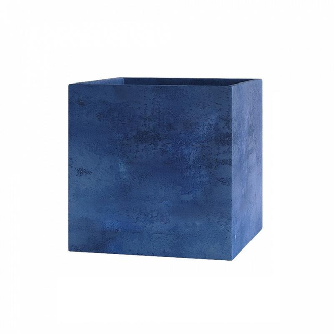 Кашпо Concretika Cube 40x40x40 Blueberry