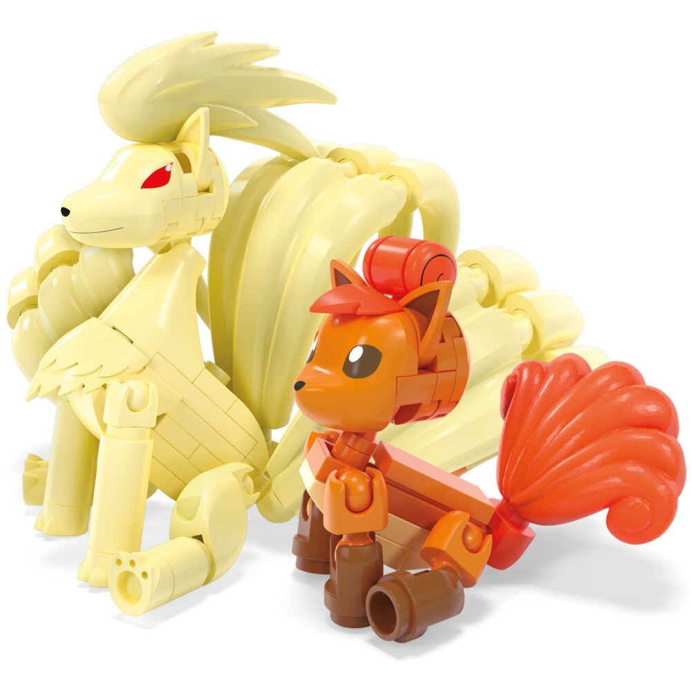 MEGA Pokemon - Эволюция Вулпикса Набор строительных блоков 145 элементов. HTH79 / артикул   HTH79  / GTIN 194735190744