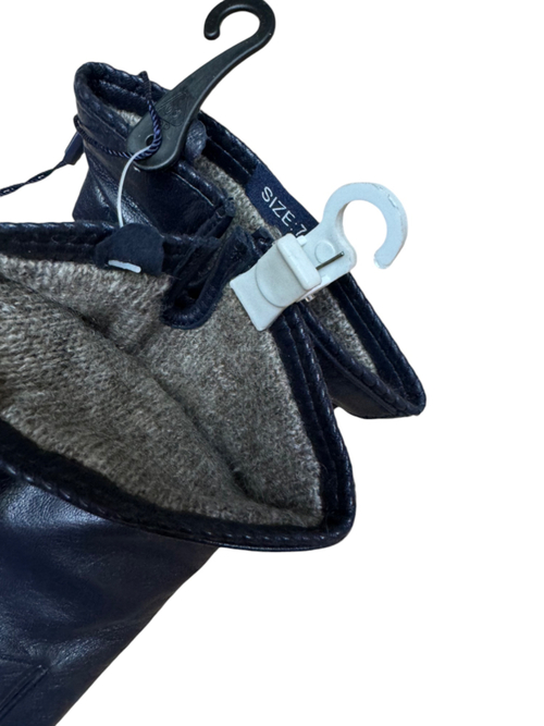 Перчатки.Женские.Кожаные.Люкс качества. Подклад: трикотаж-шерсть.5 шт в упаковке.