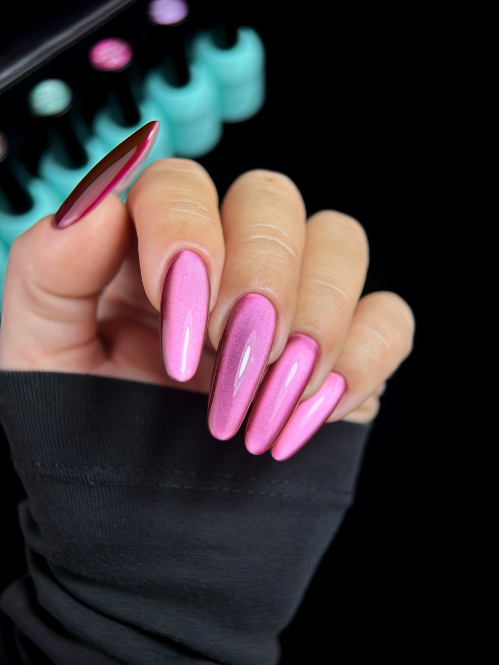 ENIGMANIC AURA Silk Cat Gel Polish with Cat's Eye Effect, 10 ml. #04