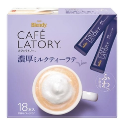 Чай черный растворимый 3 в 1 Blendy Stick Café Latory чайный Латте