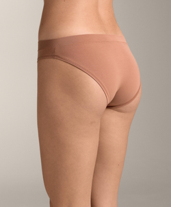 OYSHO Набор из трех трусиков-бразильяно с V-образным вырезом из модальной смеси, кремовый