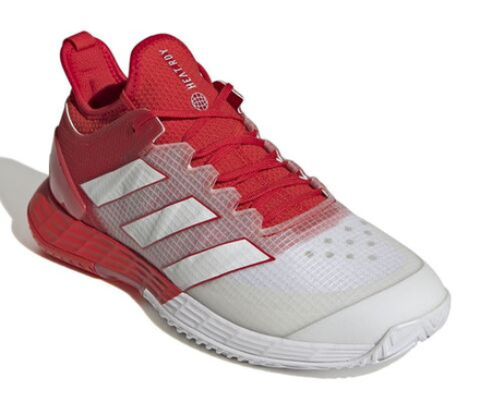 Мужские кроссовки теннисные Adidas Adizero Ubersonic 4 M Heat - vivid red/cloud white/vivid red