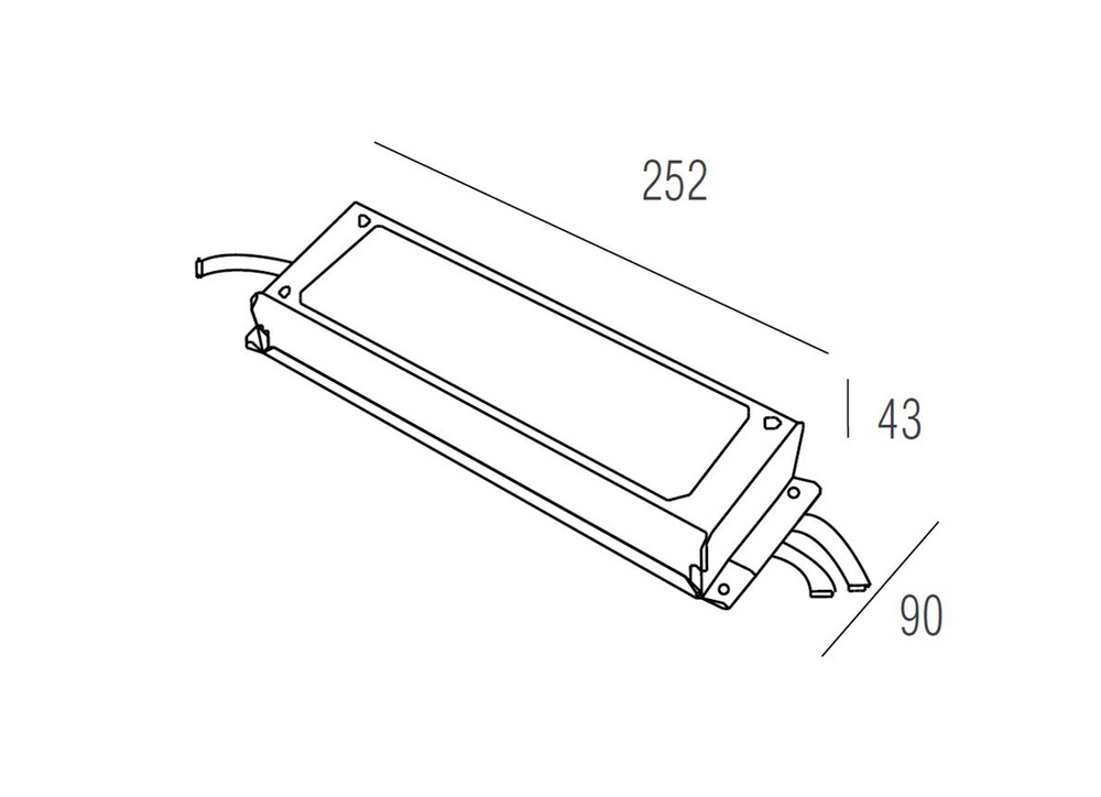 Блок  питания (HLG-320H-24B) AC/DC 24V,  320W 13.34A,   DIM 0-10V,  IP67