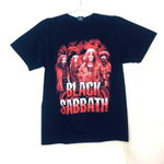 Футболка тайланд Black sabbath Группа красная с крестом (XS)