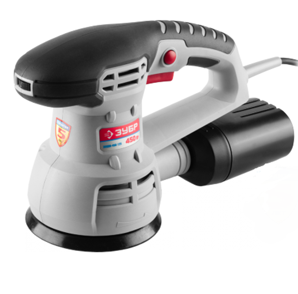 Орбитально-шлифовальная машина Зубр ЗОШМ-450-125