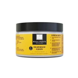 Лак акриловый для мебели и декора, защиты и творчества, износостойкий матовый бесцветный Magic Paints, 0.25 кг