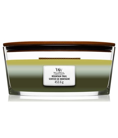 Горная тропа, ароматическая свеча эллипс, WoodWick