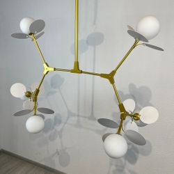 Люстра На Штанге Light Of Matisse M L95 White By Imperiumloft