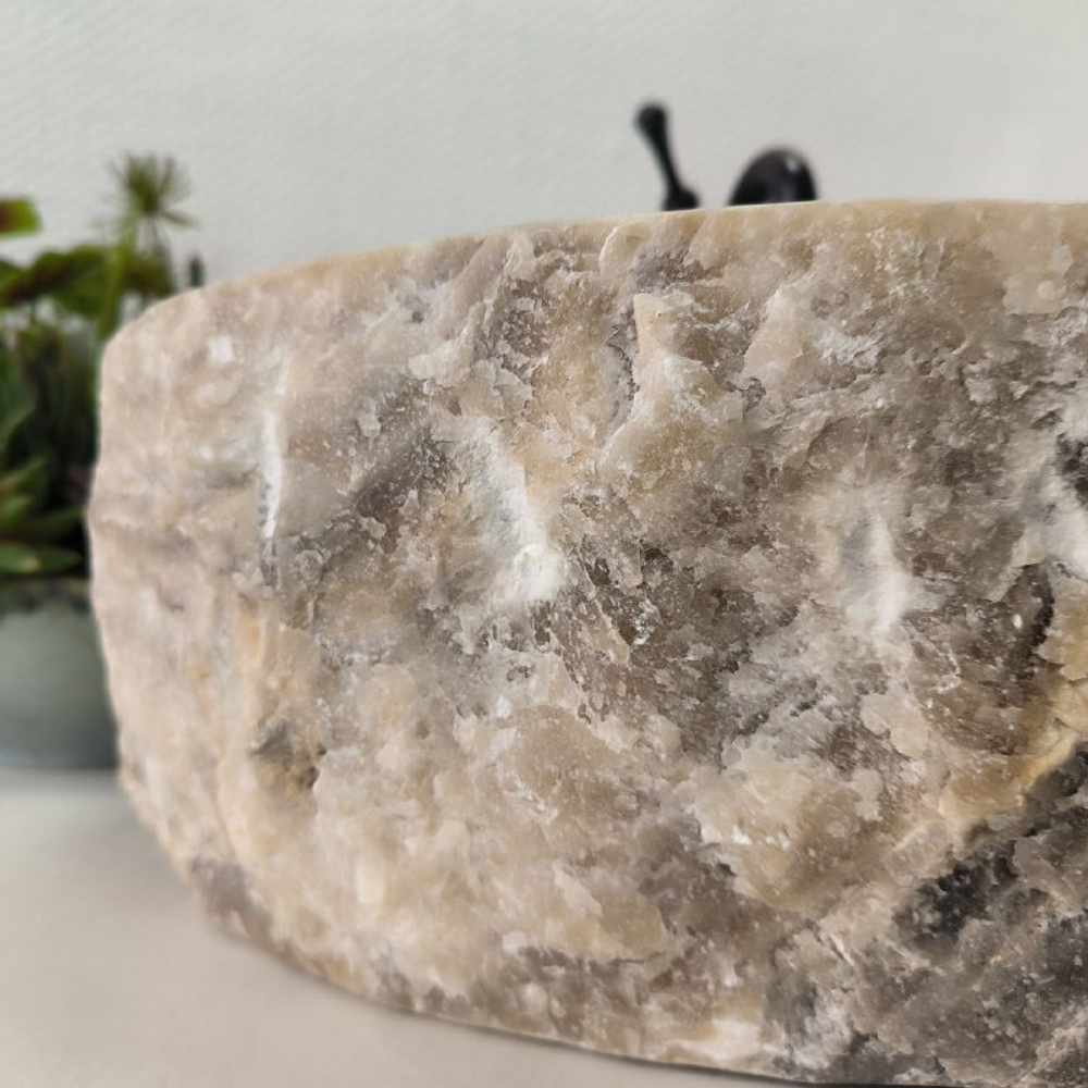 Раковина из оникса Erozy Grey EO-62195 56*46*16 0094