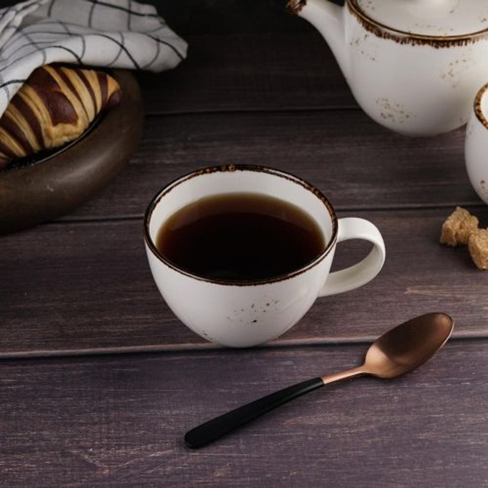 Чашка чайная 350 мл, фарфор "NOBLE" серия "Grace"