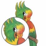 Украшение для окон и стекла ЗОЛОТАЯ СКАЗКА "Забавные зверюшки 4", 25,8х33,5 см, ПВХ, 591238