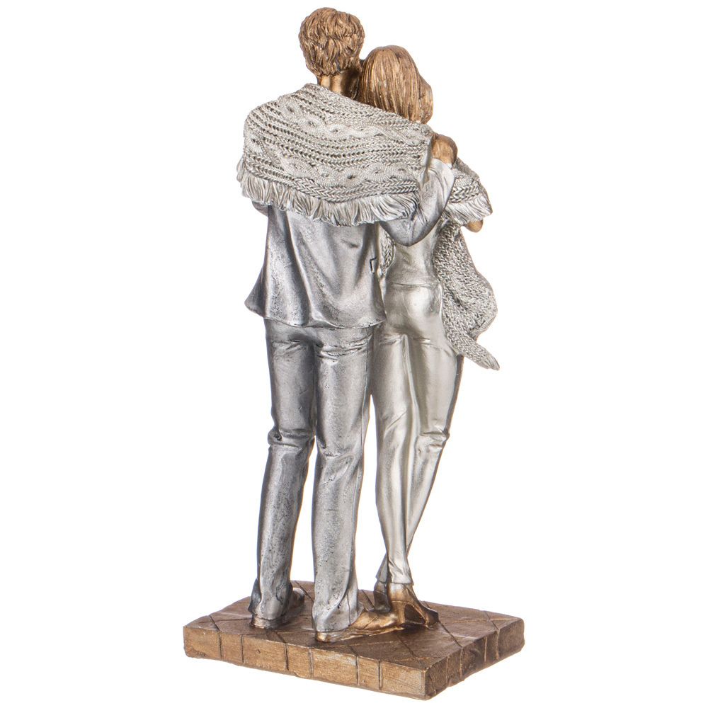 СТАТУЭТКА "ВЛЮБЛЕННЫЕ" 11,5*9*22,5 СМ. СЕРИЯ "ФЬЮЖН" (КОР=12ШТ.)