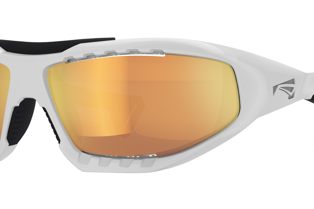 Спортивные очки LiP Surge / Gloss White - Black / PC Photochromic / ecLiPse™ Series ML Red Brown
