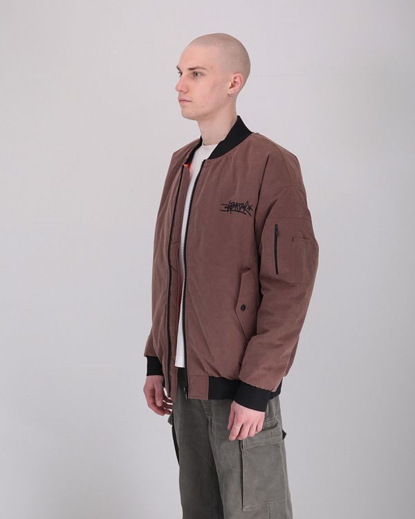 Бомбер Коричневый - фото 4