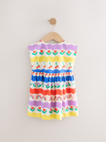 Сарафан для девочки Next AC9-280, Белый, Желтый, Сиреневый