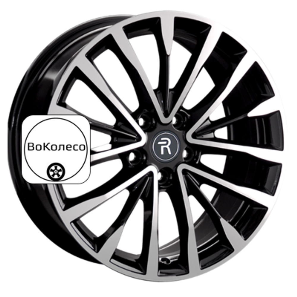 8x18/5x114,3 ET30 D60,1 LX211 BKF (конус, C570) Replay