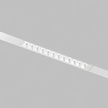 Трековый линейный светильник 9W 4000К DK8201-WH белый Simple Grill Smart Denkirs