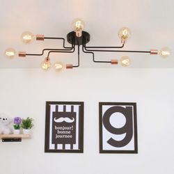 Потолочная Люстра Scheme Gold By Imperiumloft