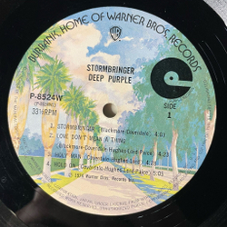 Винтажная виниловая пластинка LP Deep Purple Stormbringer (Japan 1974) (No Obi)