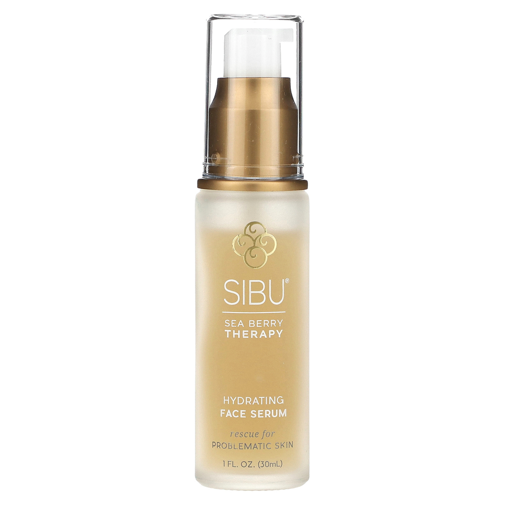 Sibu Beauty, Гидрирующая сыворотка с облепихой, 1 жидкая унция (30 мл)
