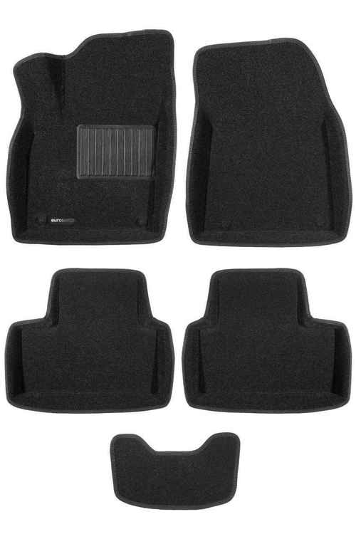 Коврики салона для VOLVO XC 40 (2018-) Euromat 3D Business черные. Арт. EMC3D-005500