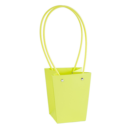 Пакет для цветов КОНУС 13*9,5*15,5 ЛАЙМ