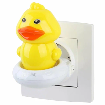 Светодиодный светильник-ночник Эра Kids NN-609 Утенок