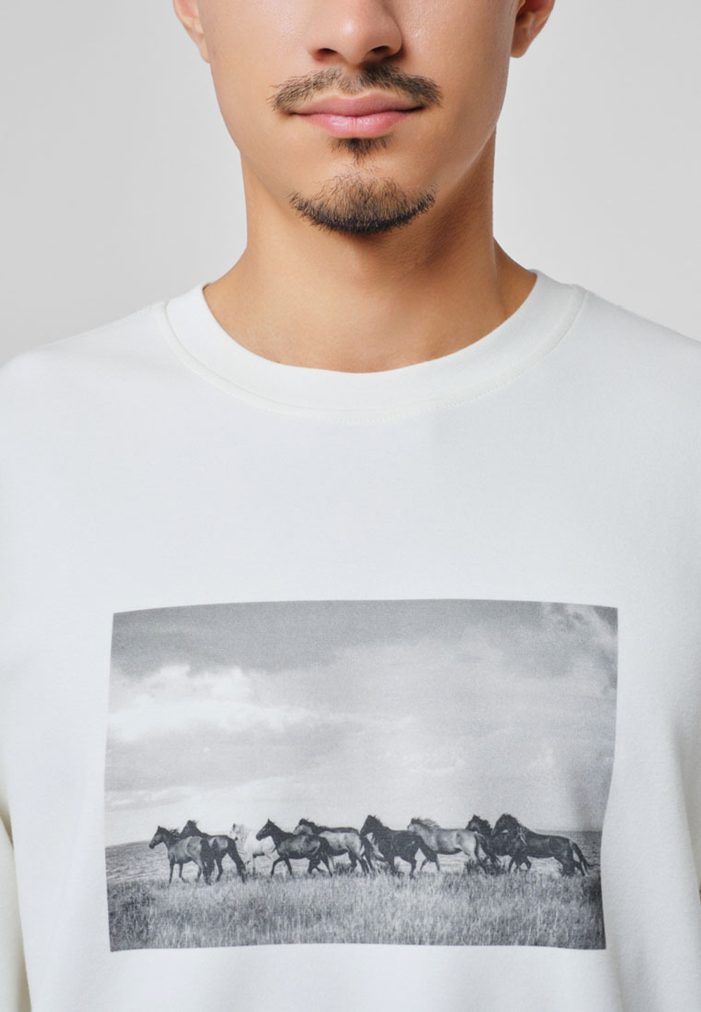 Свитшот ARGYMAQ MILKY WHITE