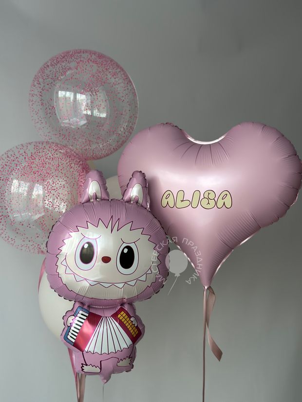 Воздушные шары Лабубу №8771