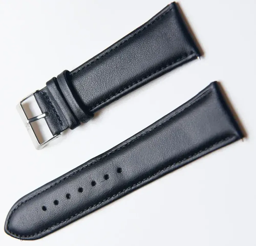 Ремешок для часов Nagata Leather 26мм, чёрный 