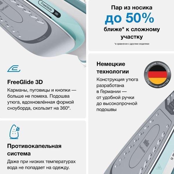 Утюг Braun TexStyle 5 SI5017GR