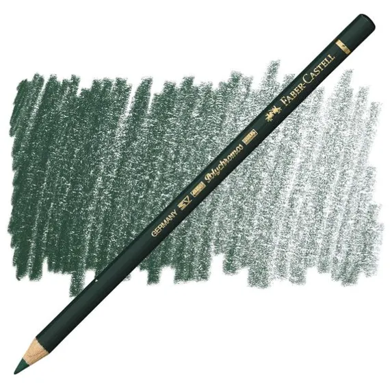 Rəngli karandaş \ Цветные карандаши Faber-Castell Polychromos Pencil - 267 Pine Green