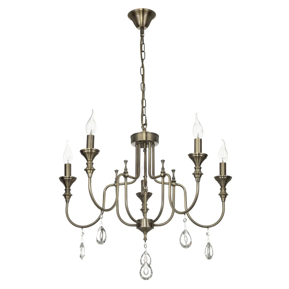 Citilux Рига CL437153 Люстра подвесная Бронза