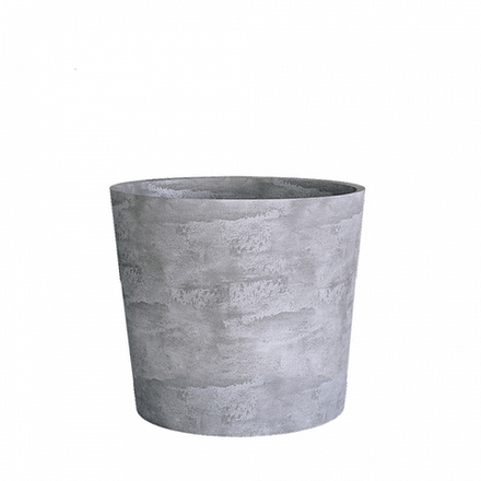 Кашпо CRATER CONCRETE GREY LIGHT D40 H35