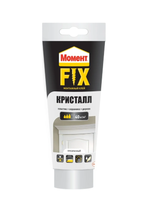 Клей монтажный Момент Fix Кристалл, 185 г, прозрачный